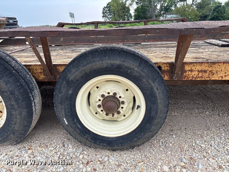 image for item DZ4555 1966 Shop Built utility trailer