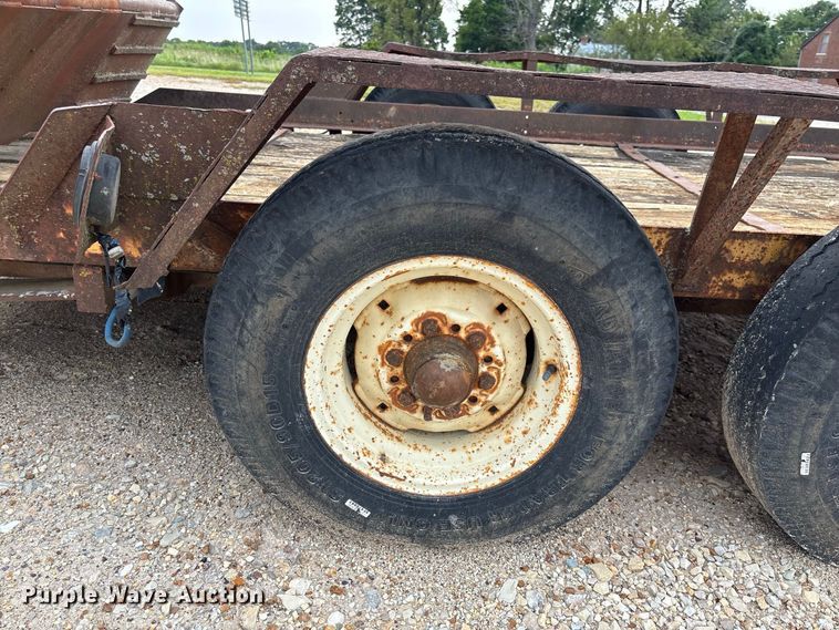 image for item DZ4555 1966 Shop Built utility trailer