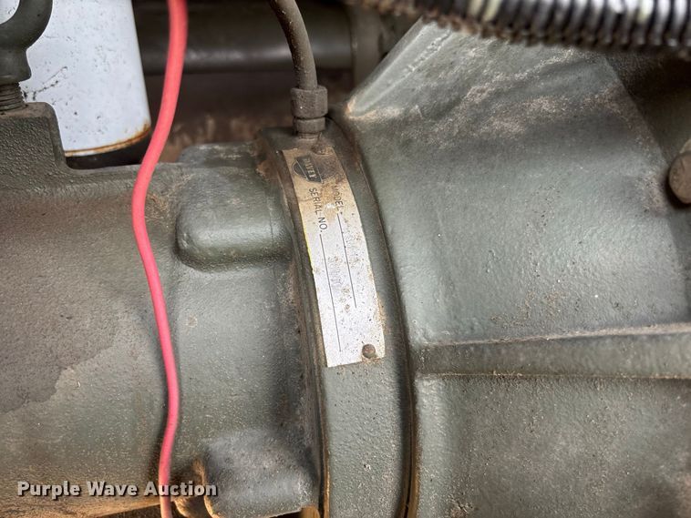 image for item DZ4558 1987 Davey Compressor Co 11M125RPDQ air compressor