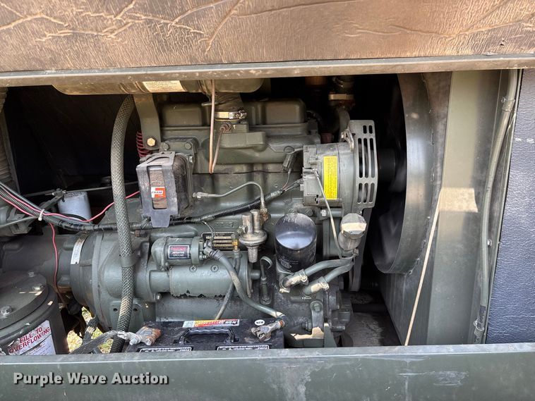 image for item DZ4558 1987 Davey Compressor Co 11M125RPDQ air compressor