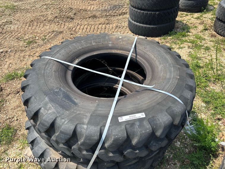 image for item DZ4560 (4) Bridgestone V-Steel tires