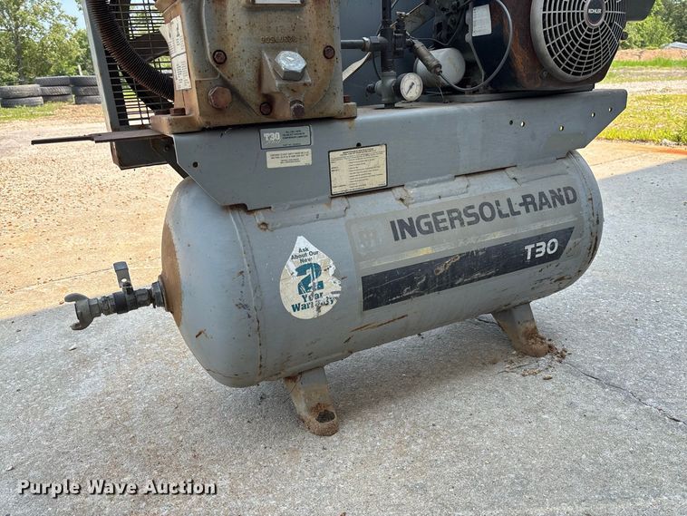 image for item DZ4563 1996 Ingersoll Rand T30 air compressor