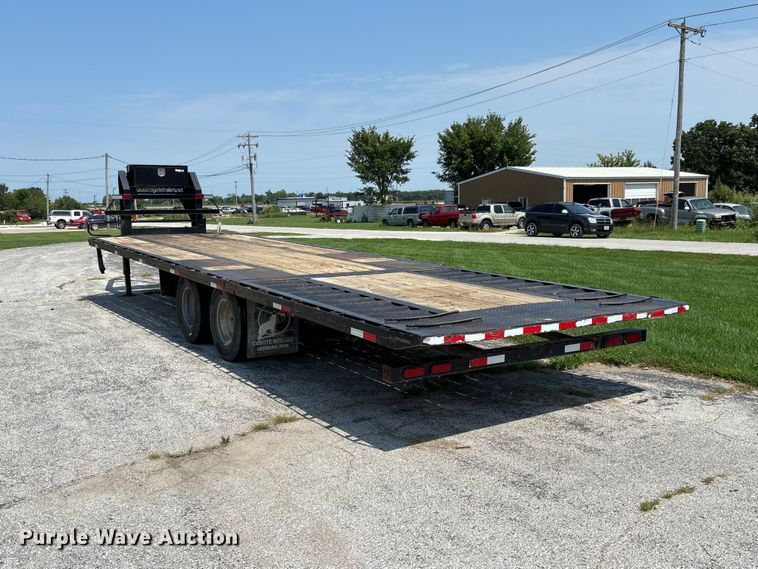 image for item DZ4572 2019 Coyote GN29HYD hydraulic tail equipment trailer