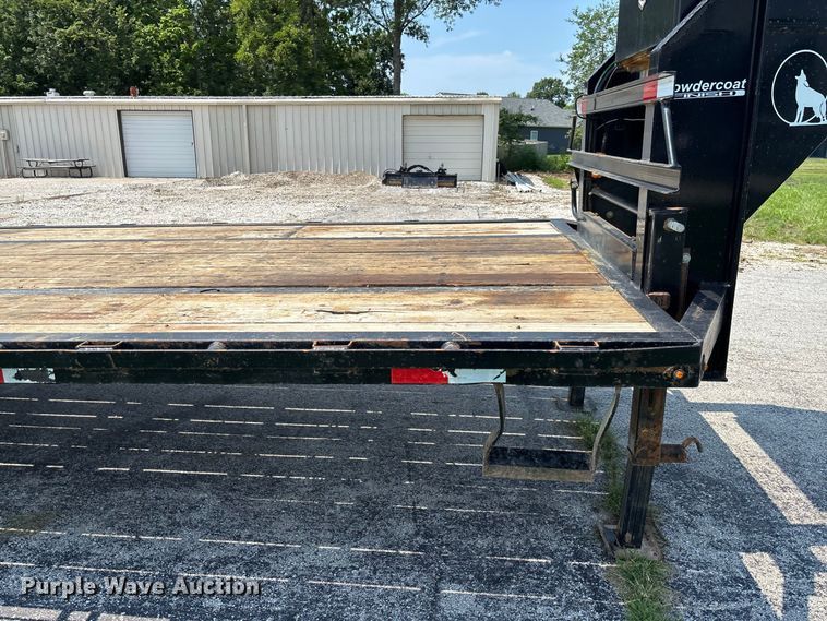 image for item DZ4572 2019 Coyote GN29HYD hydraulic tail equipment trailer