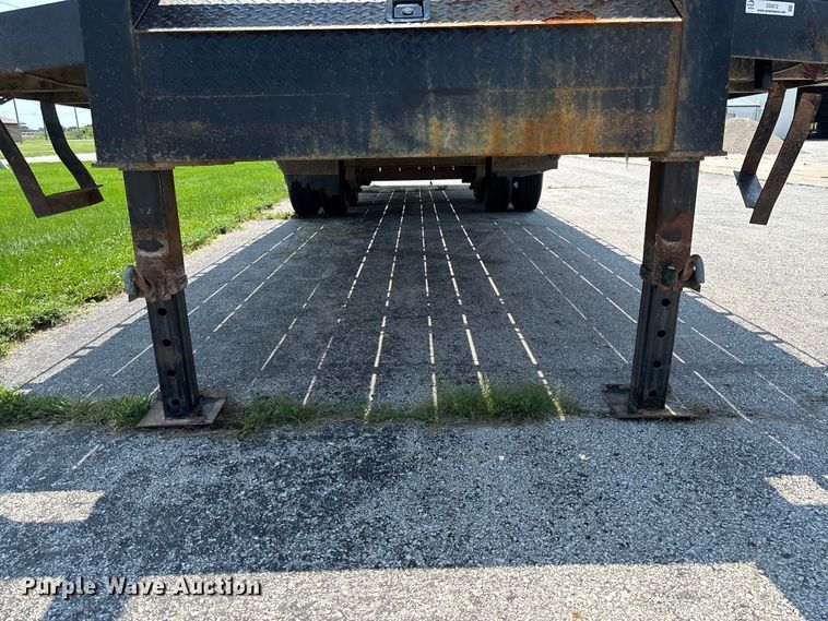 image for item DZ4572 2019 Coyote GN29HYD hydraulic tail equipment trailer