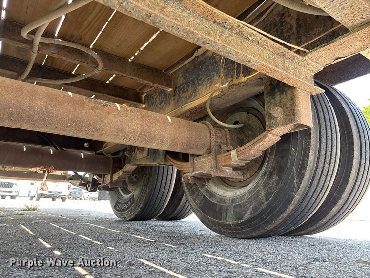 image for item DZ4572 2019 Coyote GN29HYD hydraulic tail equipment trailer