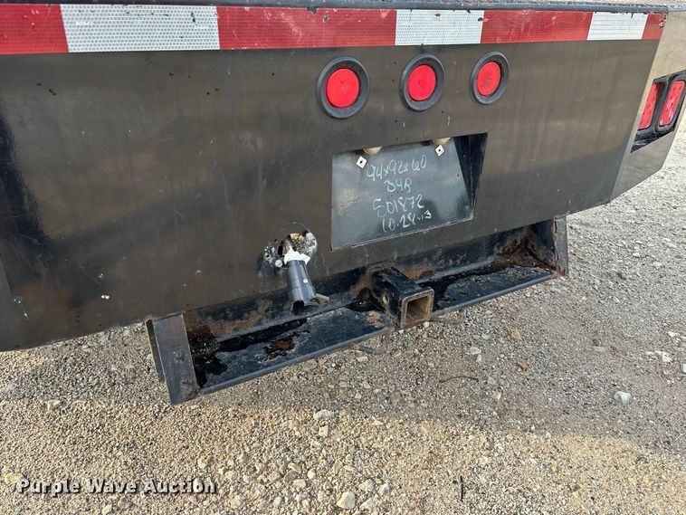 image for item DZ4609 2015 Ford  F350 Super Duty XL flatbed pickup truck