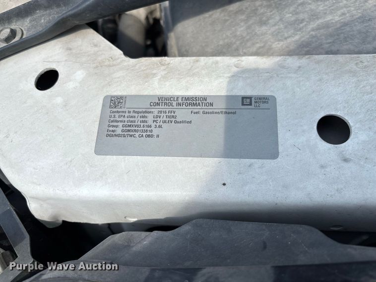 image for item DZ4610 2016 Chevrolet  Impala Limited 