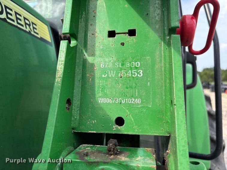 image for item DZ4612 2009 John Deere 6430 MFWD tractor