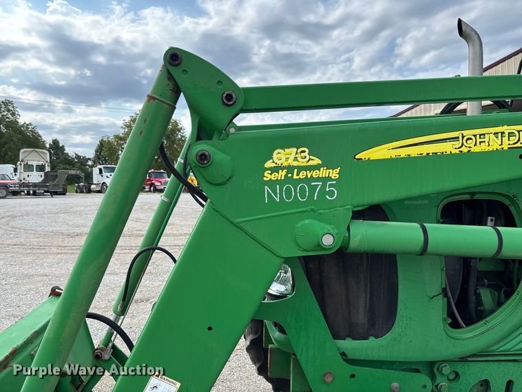 image for item DZ4612 2009 John Deere 6430 MFWD tractor