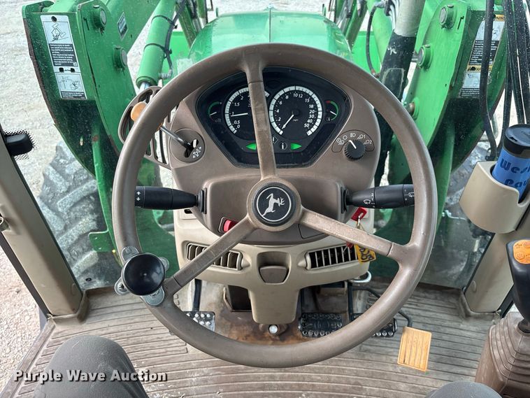 image for item DZ4612 2009 John Deere 6430 MFWD tractor