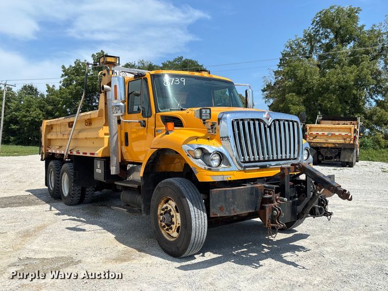 image for item DZ4616 2012 International  7500 dump truck