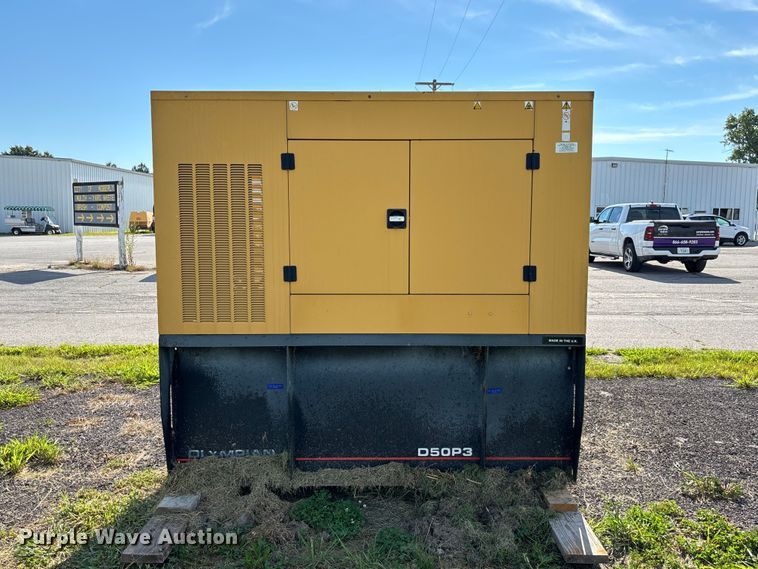 image for item DZ4624 2003 Olympian D50P3 generator