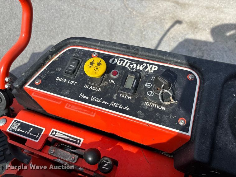 image for item DZ4632 2019 Bad Boy Outlaw XP ZTR lawn mower