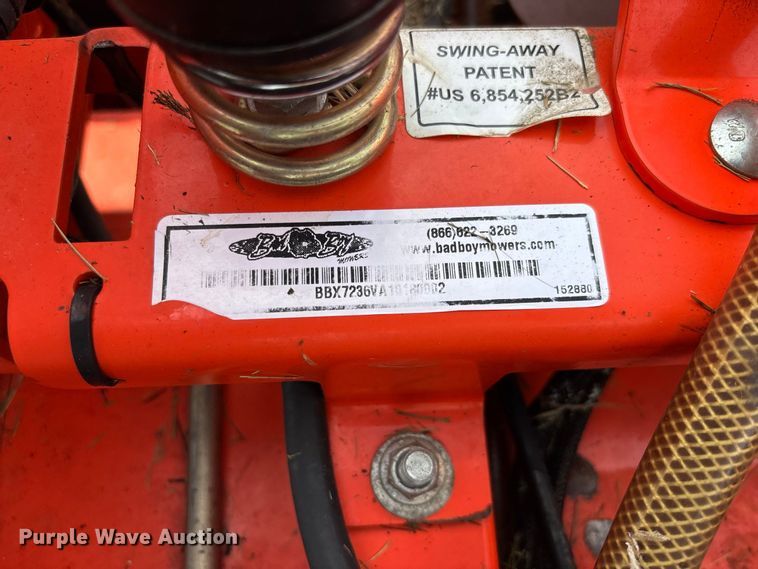 image for item DZ4632 2019 Bad Boy Outlaw XP ZTR lawn mower