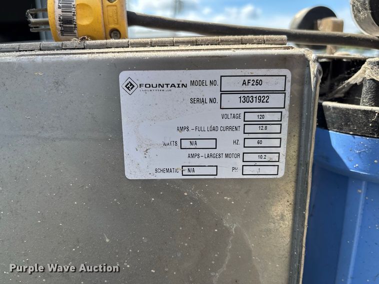 image for item DZ4633 Fountain EcoMaster AF250 antifreeze recycling system