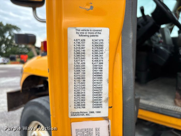 image for item DZ4642 2011 International WorkStar 7500 dump truck