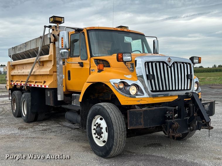 image for item DZ4643 2013 International WorkStar 7500 dump truck
