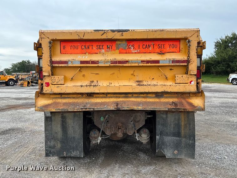 image for item DZ4645 2012 International WorkStar 7500 dump truck