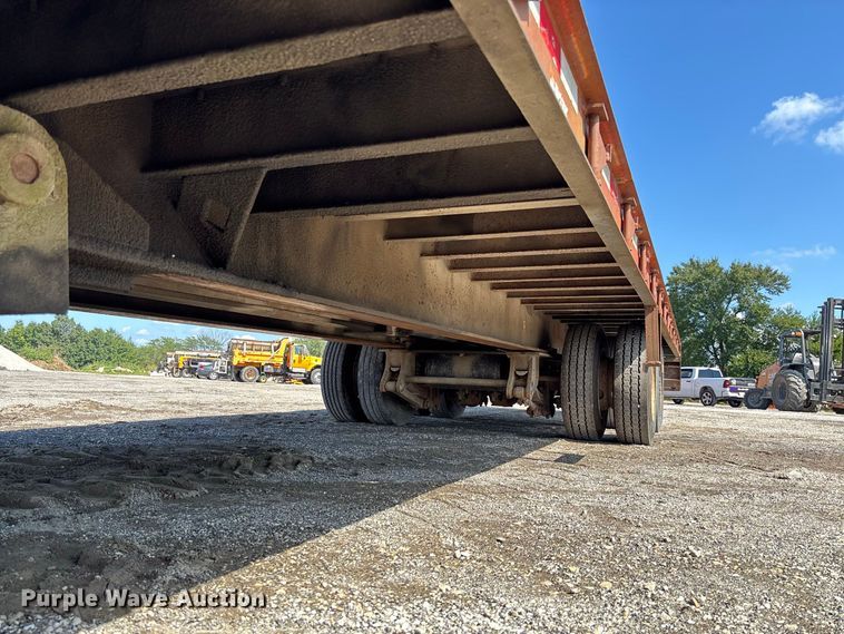 image for item DZ4650 1996 Dakota Mfg. Trail-Eze PDLX20TC31 tilt deck equipment trailer