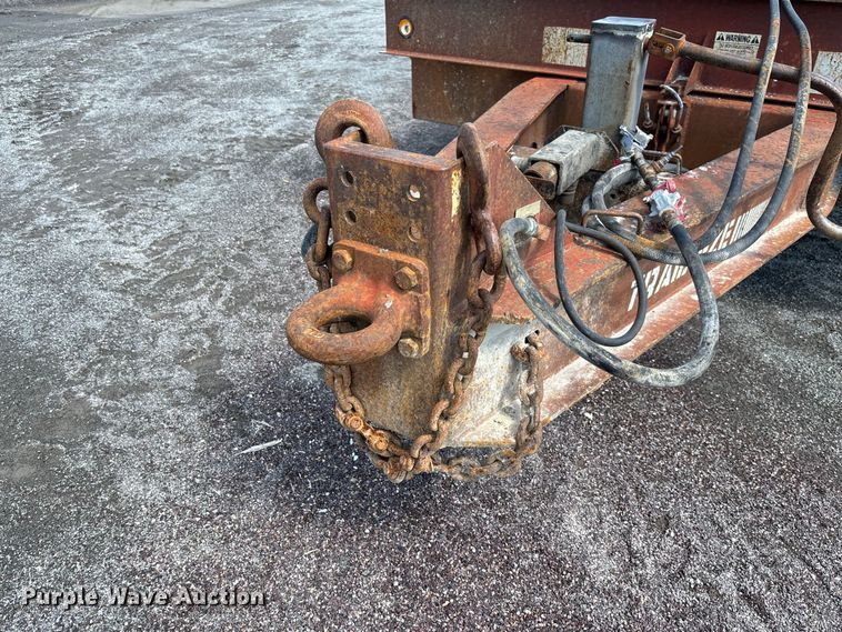 image for item DZ4651 1996 Dakota Mfg. Trail-Eze PDLX20TC31 tilt deck equipment trailer