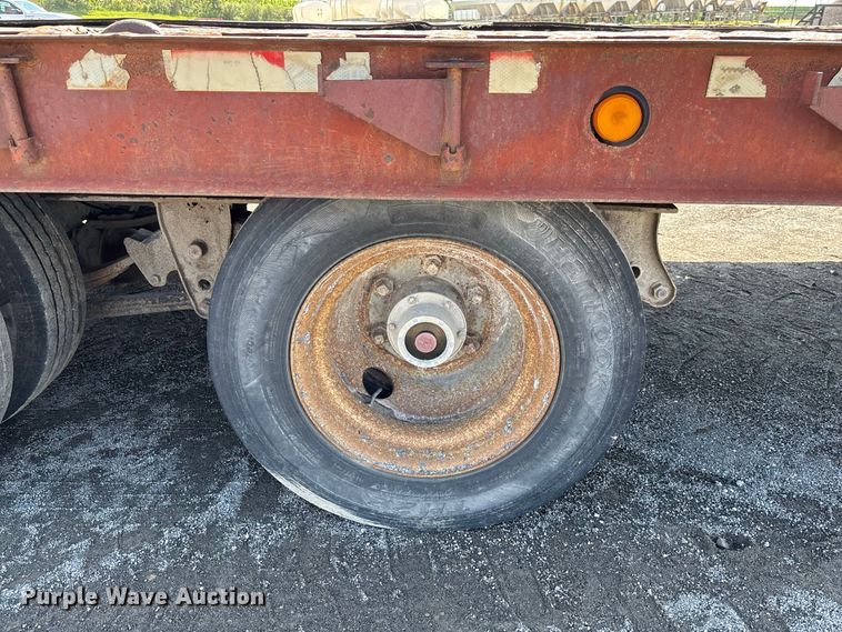 image for item DZ4651 1996 Dakota Mfg. Trail-Eze PDLX20TC31 tilt deck equipment trailer