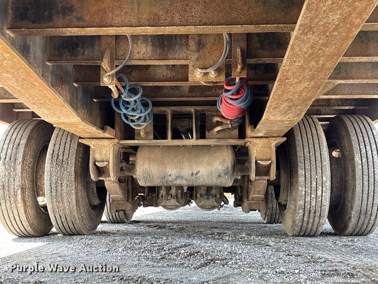 image for item DZ4653 1996 Dakota Mfg. Trail-Eze PDLX20TC31 tilt deck equipment trailer