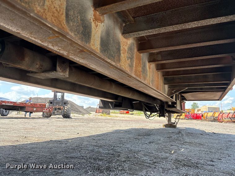 image for item DZ4653 1996 Dakota Mfg. Trail-Eze PDLX20TC31 tilt deck equipment trailer