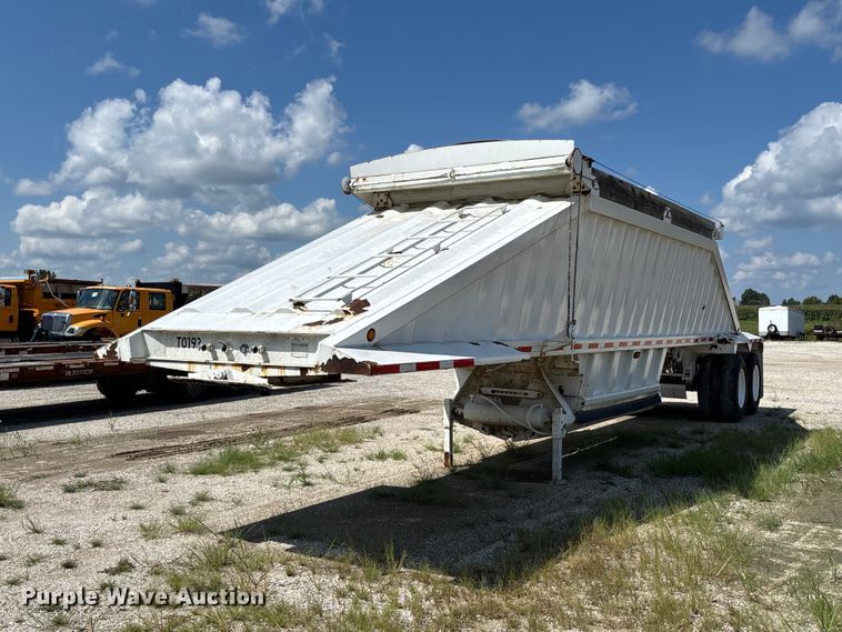 2007 Manac SBD-240 bottom dump trailer