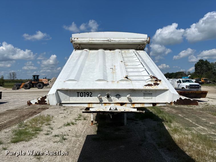image for item DZ4654 2007 Manac SBD-240 bottom dump trailer