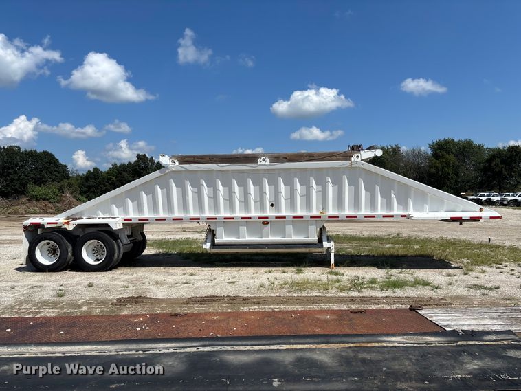image for item DZ4654 2007 Manac SBD-240 bottom dump trailer