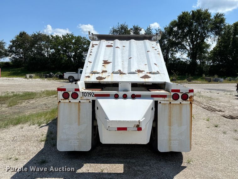 image for item DZ4654 2007 Manac SBD-240 bottom dump trailer