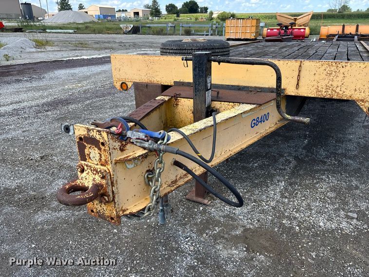 image for item DZ4656 1997 Towmaster 0C-20 equipment trailer