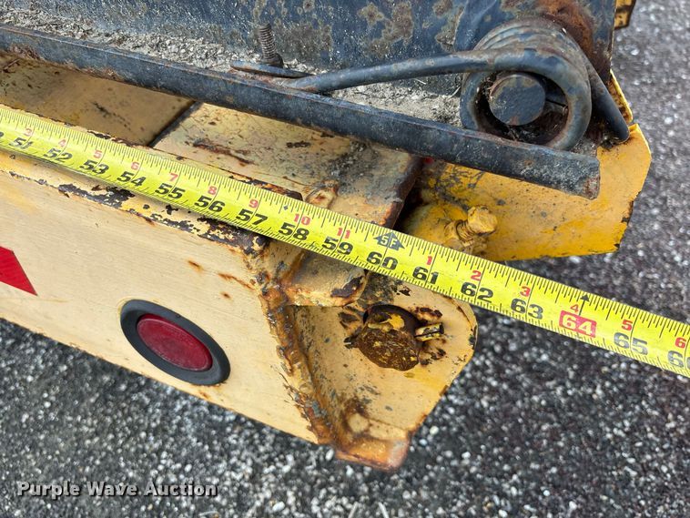 image for item DZ4656 1997 Towmaster 0C-20 equipment trailer