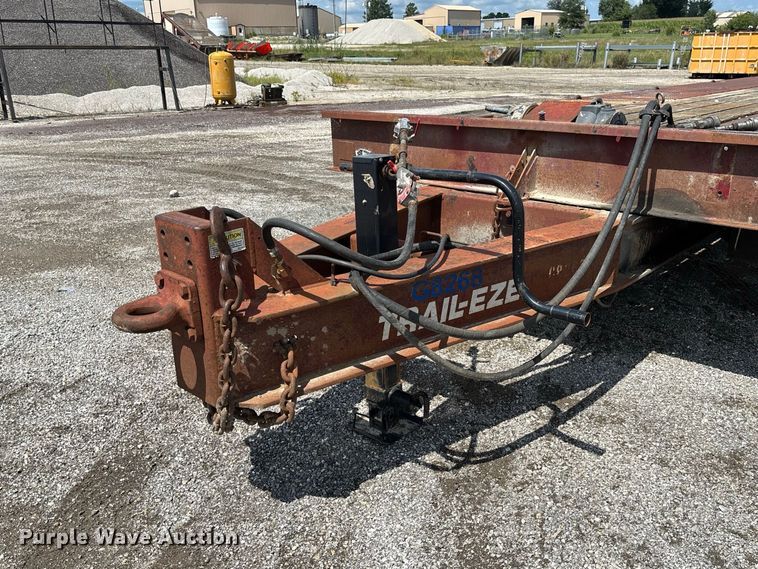 image for item DZ4657 1997 Dakota Mfg. PDLX20TC31 tilt deck equipment trailer