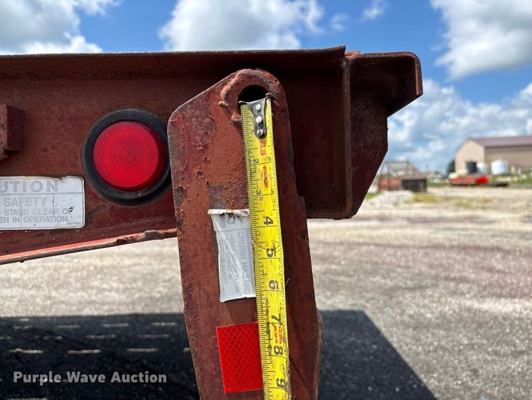 image for item DZ4657 1997 Dakota Mfg. PDLX20TC31 tilt deck equipment trailer