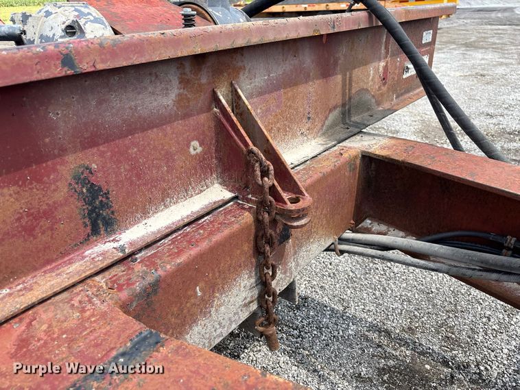 image for item DZ4657 1997 Dakota Mfg. PDLX20TC31 tilt deck equipment trailer