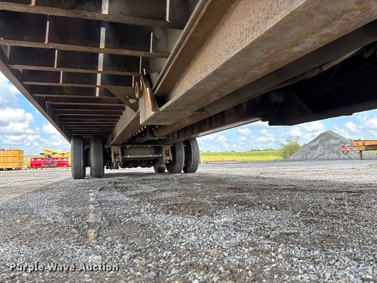 image for item DZ4657 1997 Dakota Mfg. PDLX20TC31 tilt deck equipment trailer