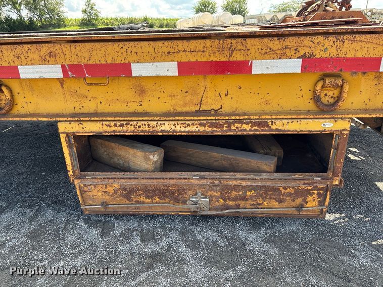image for item DZ4659 1992 Trail-Eze PLP20T31 tilt deck equipment trailer