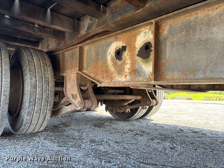 image for item DZ4659 1992 Trail-Eze PLP20T31 tilt deck equipment trailer