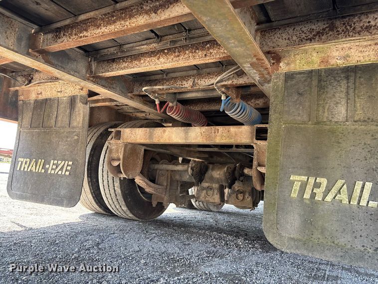 image for item DZ4659 1992 Trail-Eze PLP20T31 tilt deck equipment trailer