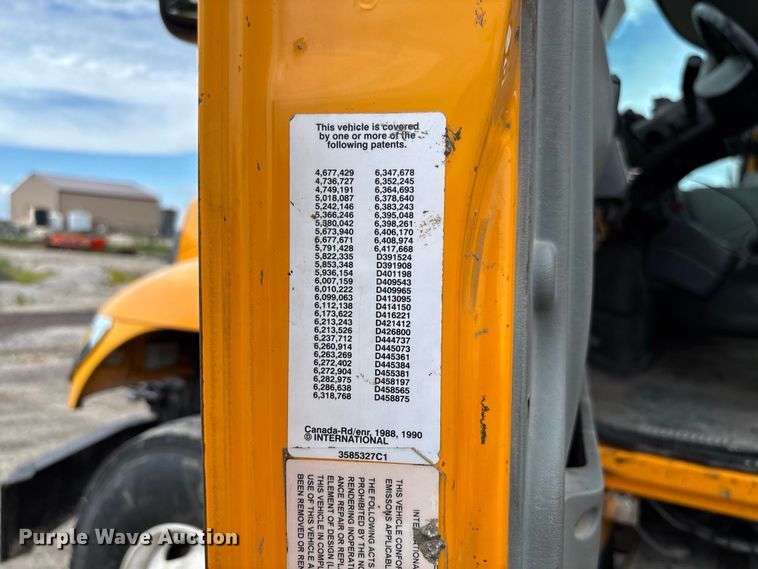 image for item DZ4660 2006 International 7400 Crew Cab dump flatbed truck