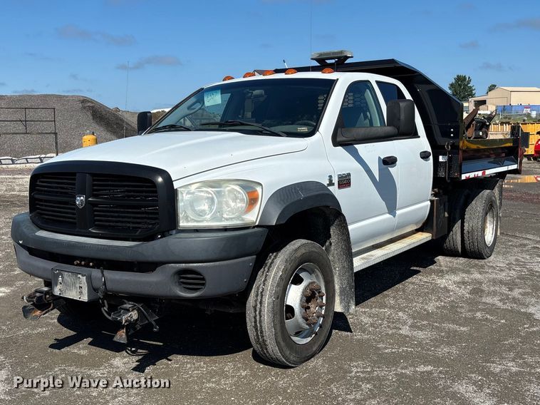 2009 Dodge Ram 5500 dump truck