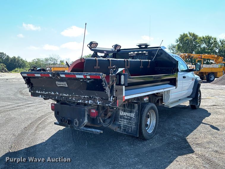 image for item DZ4663 2009 Dodge Ram 5500 dump truck