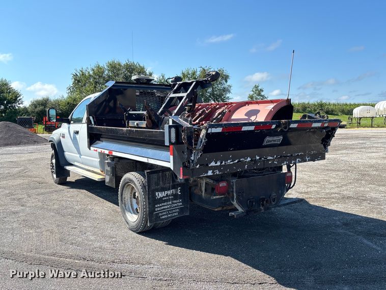 image for item DZ4663 2009 Dodge Ram 5500 dump truck