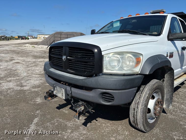image for item DZ4663 2009 Dodge Ram 5500 dump truck
