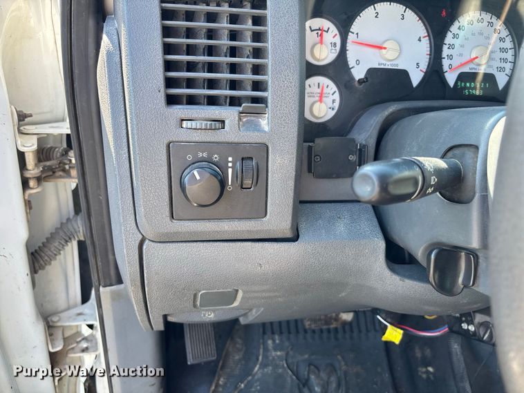image for item DZ4663 2009 Dodge Ram 5500 dump truck