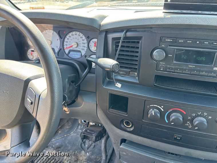 image for item DZ4663 2009 Dodge Ram 5500 dump truck