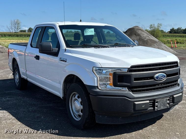image for item DZ4664 2018 Ford F150 XL Ext. Cab pickup truck