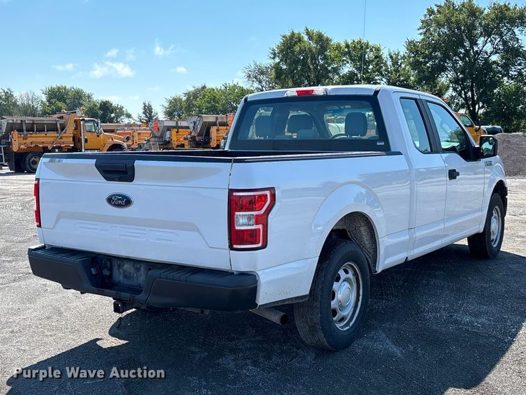 image for item DZ4664 2018 Ford F150 XL Ext. Cab pickup truck